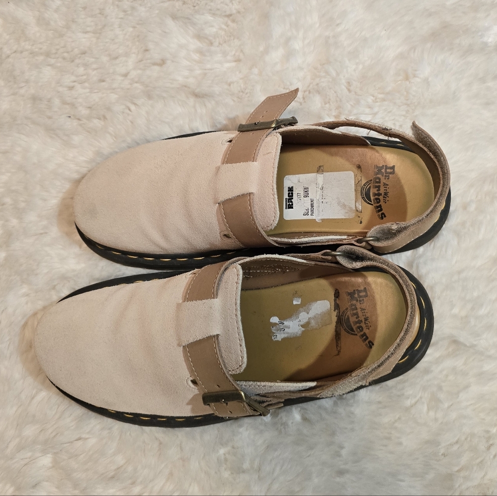 Dr. Martens Beige Mules Size 12 - Picture 5 of 6